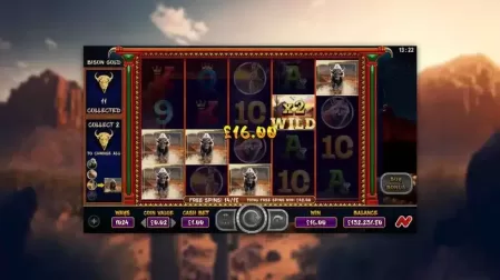 Bison Gold slot screenshot 5