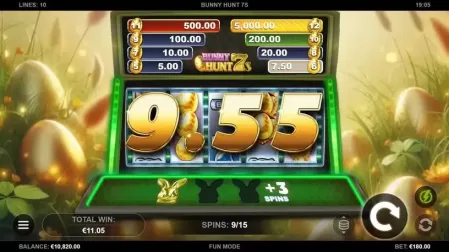 Bunny Hunt 7s slot screenshot 5