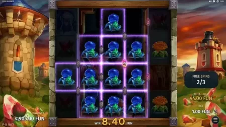 Cash Defense slot screenshot 6