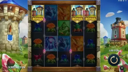 Cash Defense slot screenshot 2