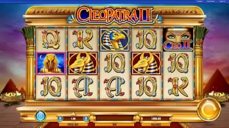 Cleopatra II slot screenshot 1