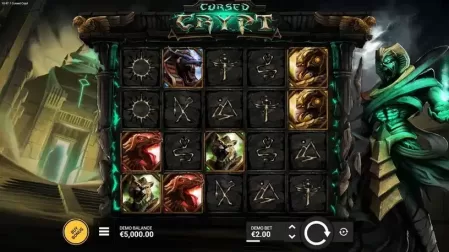 Cursed Crypt slot screenshot 1