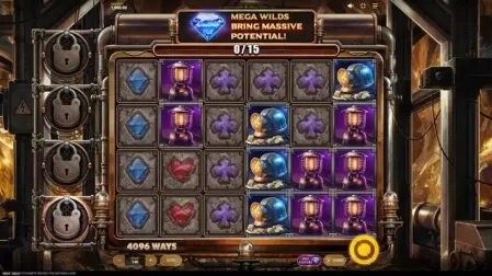 Dynamite Riches The Mother Lode slot screenshot 1