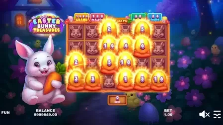Easter Bunny Treasures slot screenshot 5