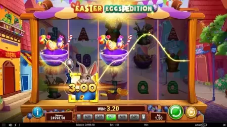 Easter Eggspedition slot screenshot 3