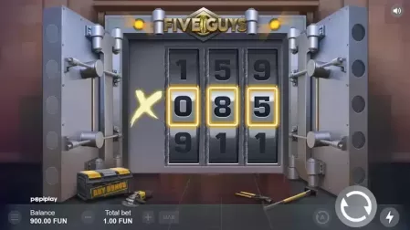 Five Guys slot screenshot 3