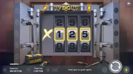 Five Guys slot screenshot 5