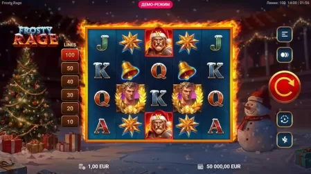 Frosty Rage slot screenshot 1