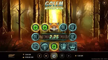 Golem Mystery Wilds slot screenshot 3