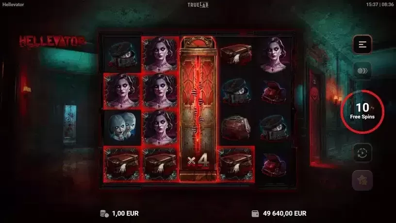 Hellevator slot screenshot 4