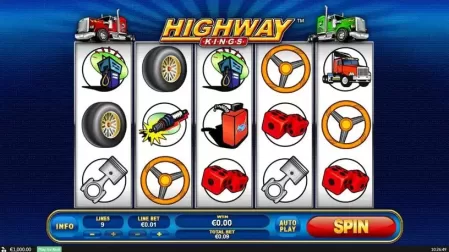 Highway Kings slot screenshot 1