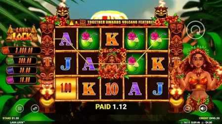 Lava Lock slot screenshot 4