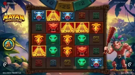 Mayan Apocalypto slot screenshot 2