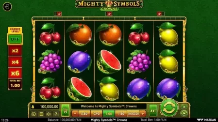 Mighty Symbols™: Crowns slot screenshot 1