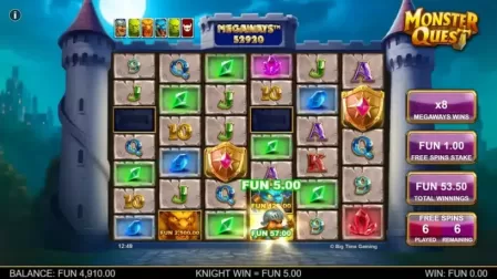 Monster Quest slot screenshot 4