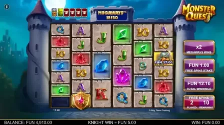 Monster Quest slot screenshot 3