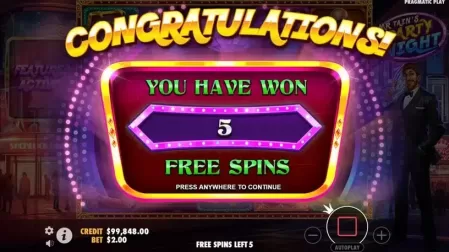 Mr Tain’s Party Night slot screenshot 3