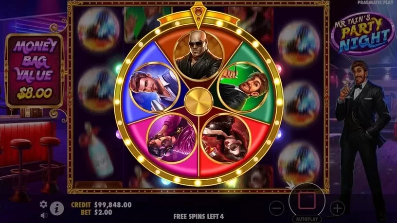 Mr Tain’s Party Night slot screenshot 4