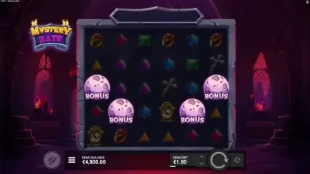 Mystery Bats slot screenshot 2