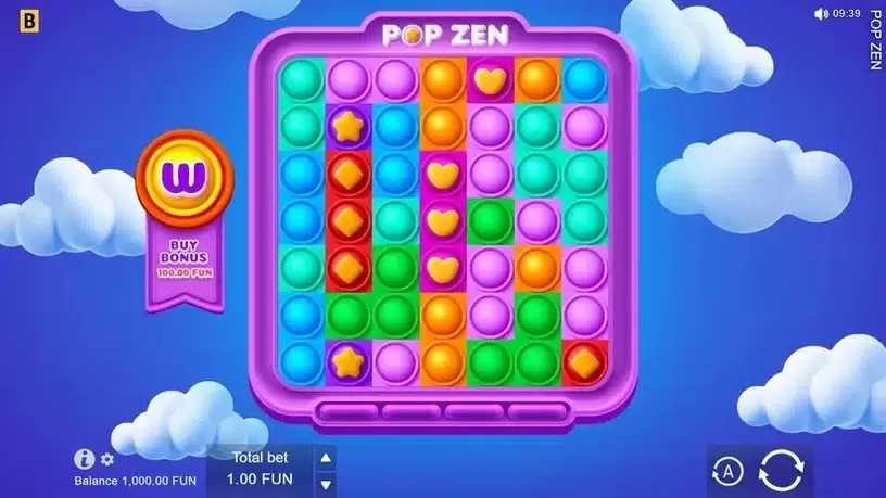 Pop Zen slot screenshot 1