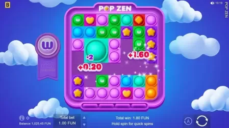 Pop Zen slot screenshot 2