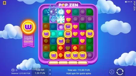 Pop Zen slot screenshot 3