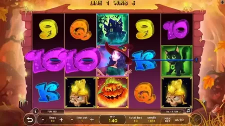 Queen Halloween slot screenshot 5