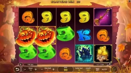 Queen Halloween slot screenshot 4