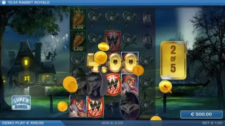 Rabbit Royale slot screenshot 4