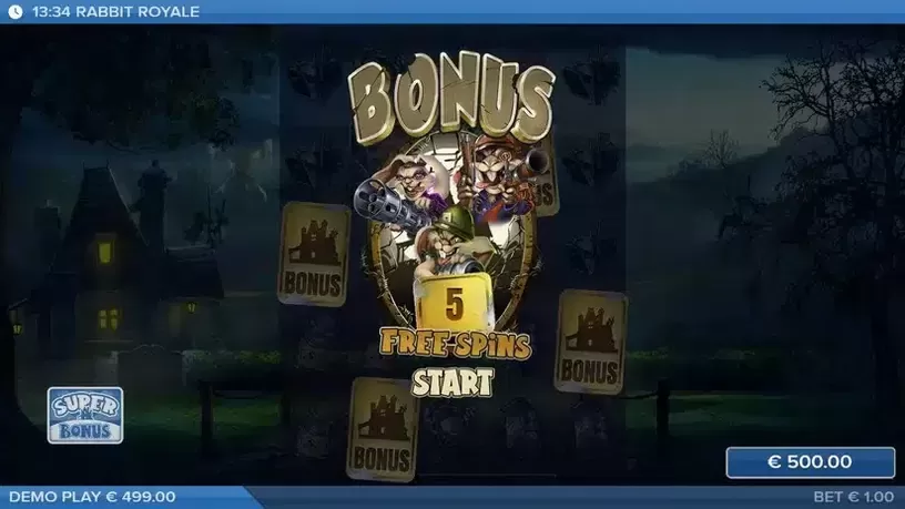 Rabbit Royale slot screenshot 3