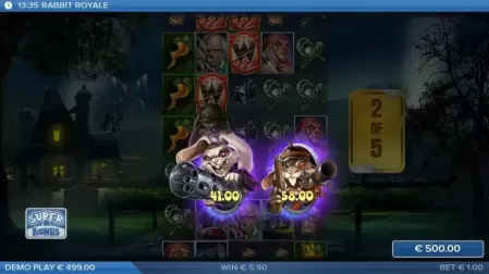 Rabbit Royale slot screenshot 6