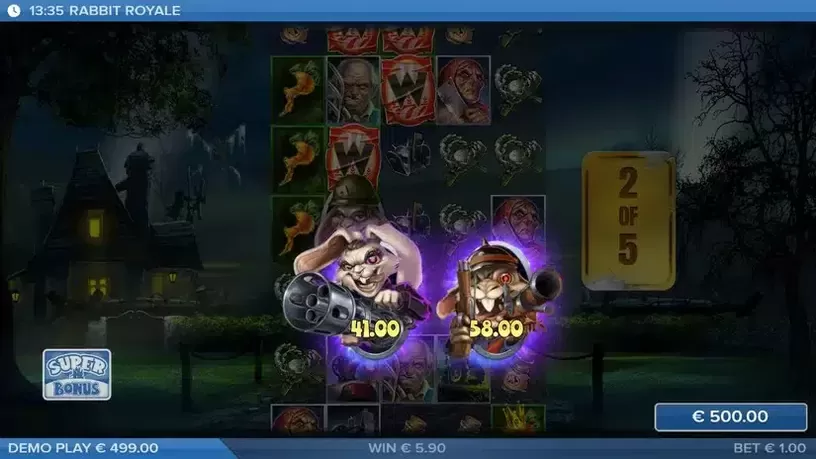 Rabbit Royale slot screenshot 6