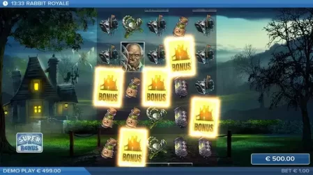 Rabbit Royale slot screenshot 2