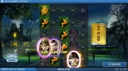 Rabbit Royale slot screenshot 5