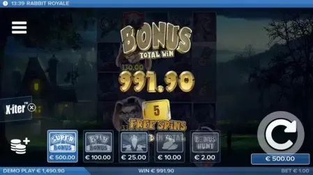 Rabbit Royale slot screenshot 7
