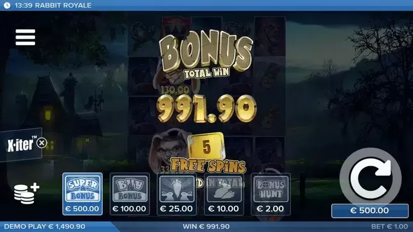 Rabbit Royale slot screenshot 7