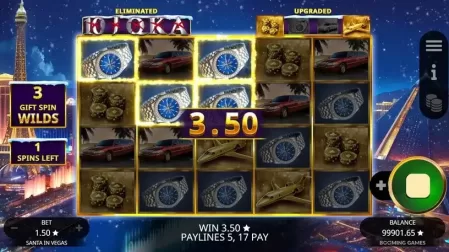 Santa In Vegas slot screenshot 5