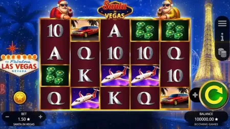Santa In Vegas slot screenshot 1
