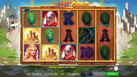 Strong Gold slot screenshot 4