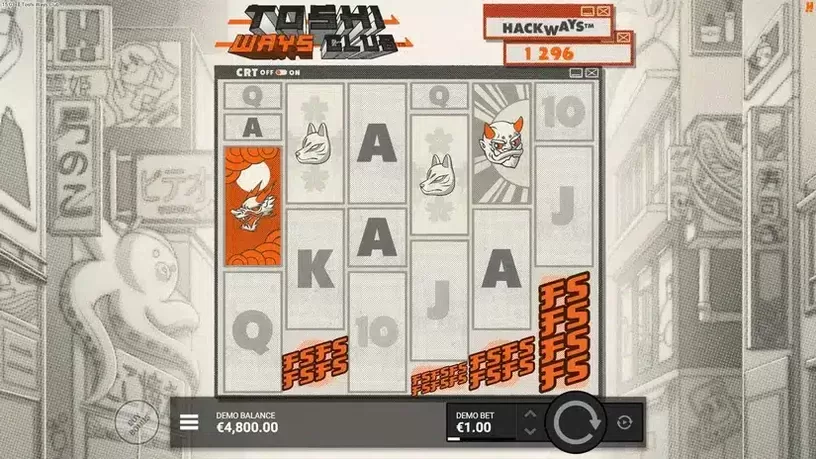 Toshi Ways Club slot screenshot 2