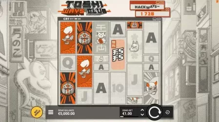 Toshi Ways Club slot screenshot 1