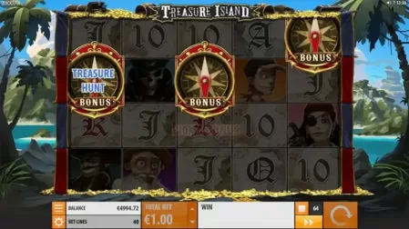 Treasure Island slot screenshot 5