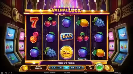 ValhalLuck slot screenshot 1