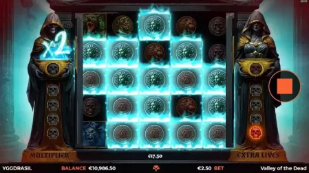 Valley of the Dead slot screenshot 2