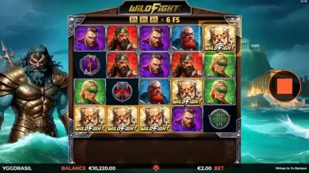 Vikings Go To Olympus slot screenshot 1