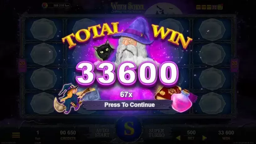 Witch School slot screenshot 10