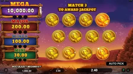 Wolf Blaze Megaways slot screenshot 5
