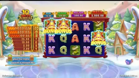 10 Santa’s Reindeers slot screenshot 2