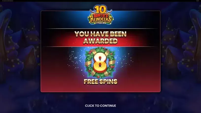 10 Santa’s Reindeers slot screenshot 3