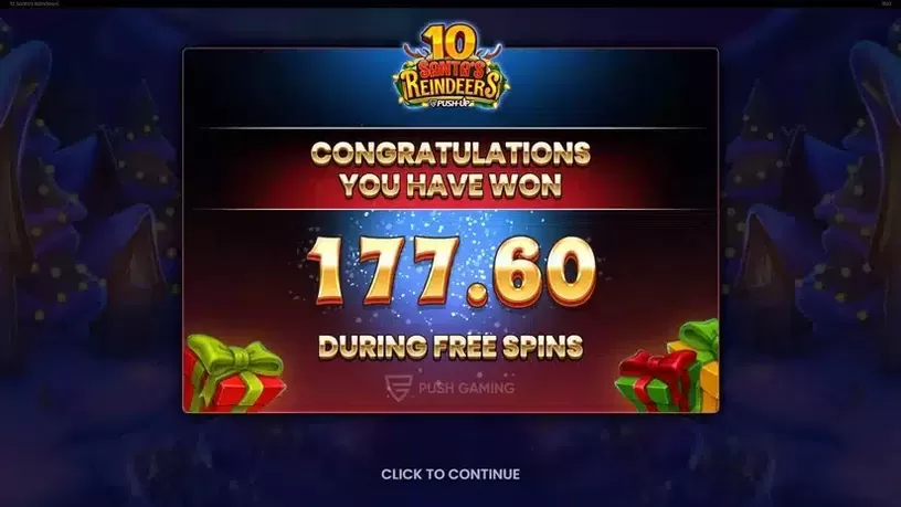10 Santa’s Reindeers slot screenshot 5